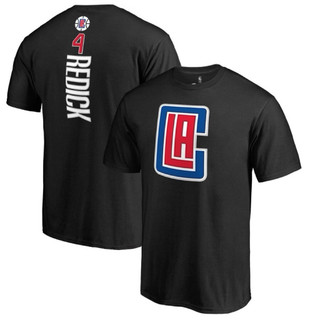 [二手]NBA 夏日 短袖 J.J Redick 快艇 Clippers 黑色 M號