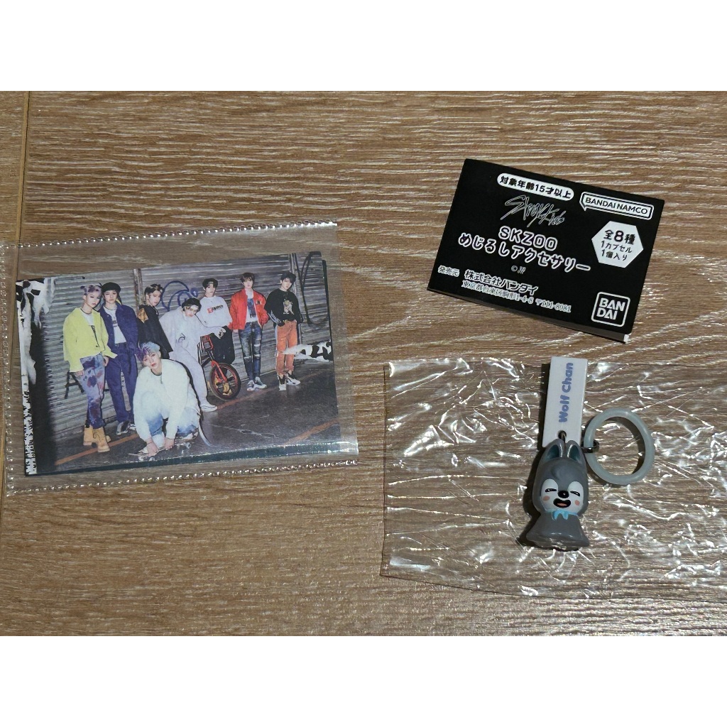 Stray Kids SKZOO 扭蛋 晴天娃娃 Wolf Chan (方燦 旻浩 彰彬 鉉辰 知城 龍馥 昇玟 精寅)