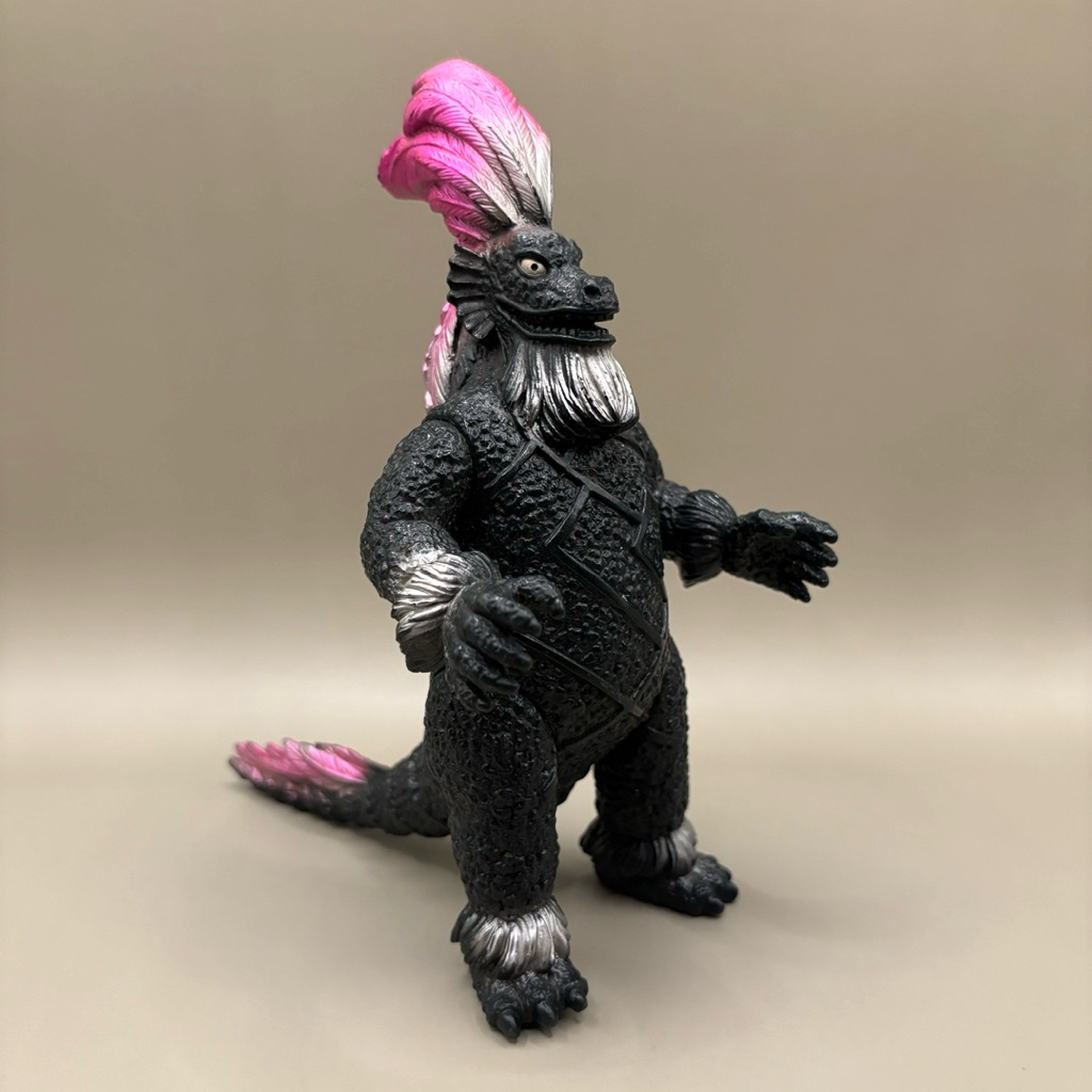 傑夫怪獸玩具 1983年日本製 萬代 奧特曼 架空怪獸 怪獸酋長 軟膠 公仔 彩膠 超人力霸王 哥吉拉 怪獸 酋長怪獸