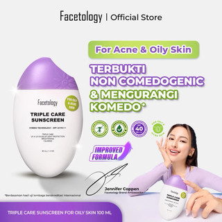 Facetology Triple Care Sunscreen For Acne&Oil SPF40 PA+++