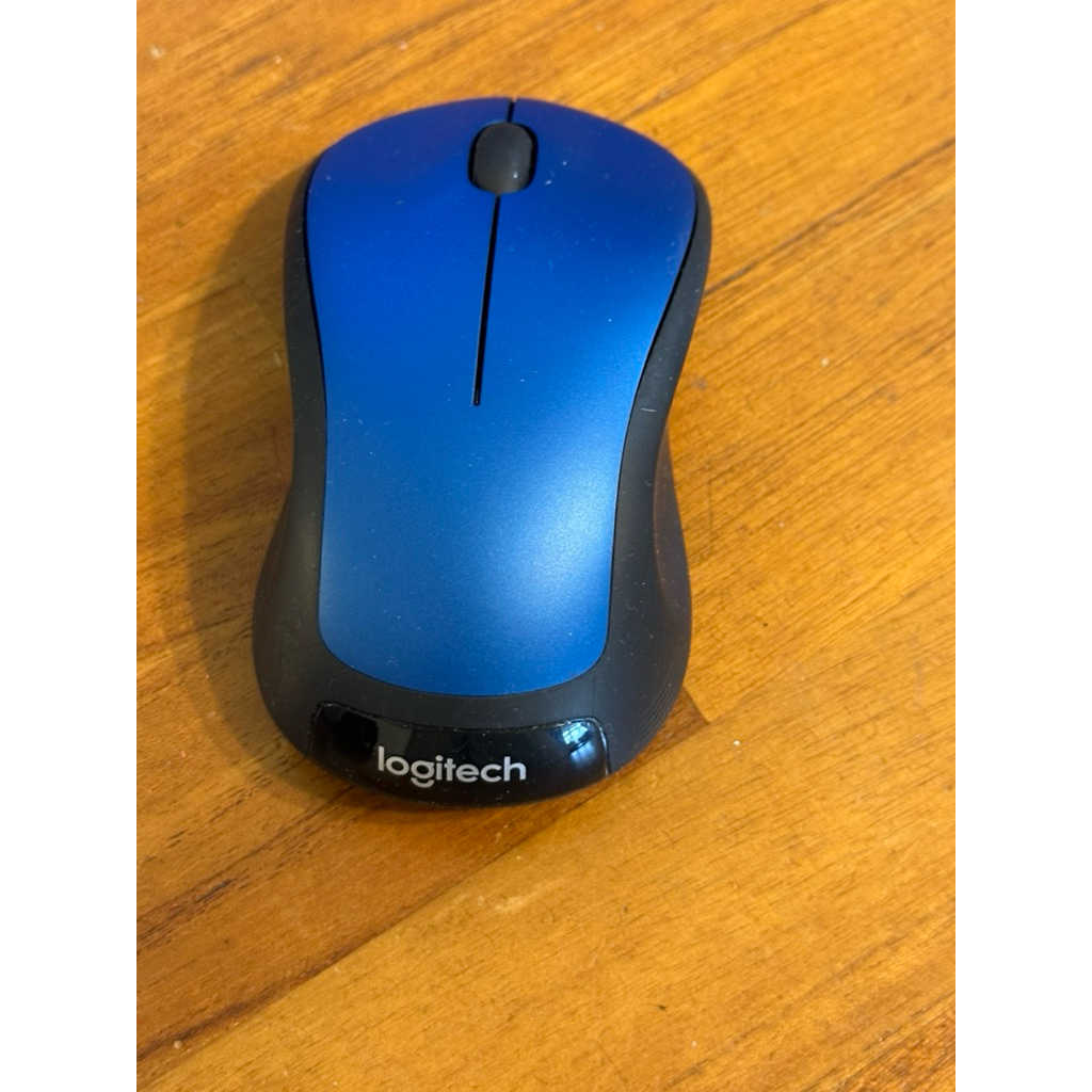 羅技Logitech 滑鼠  無線雷射滑鼠 2.4 GHz USB  藍色 (M310t)
