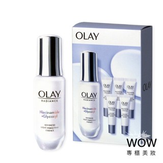 (公司貨) OLAY 歐蕾 水感透白光曜精華 精華液 小白瓶 優惠組 30mlx1 + 6mlx5【WOW專櫃美妝】