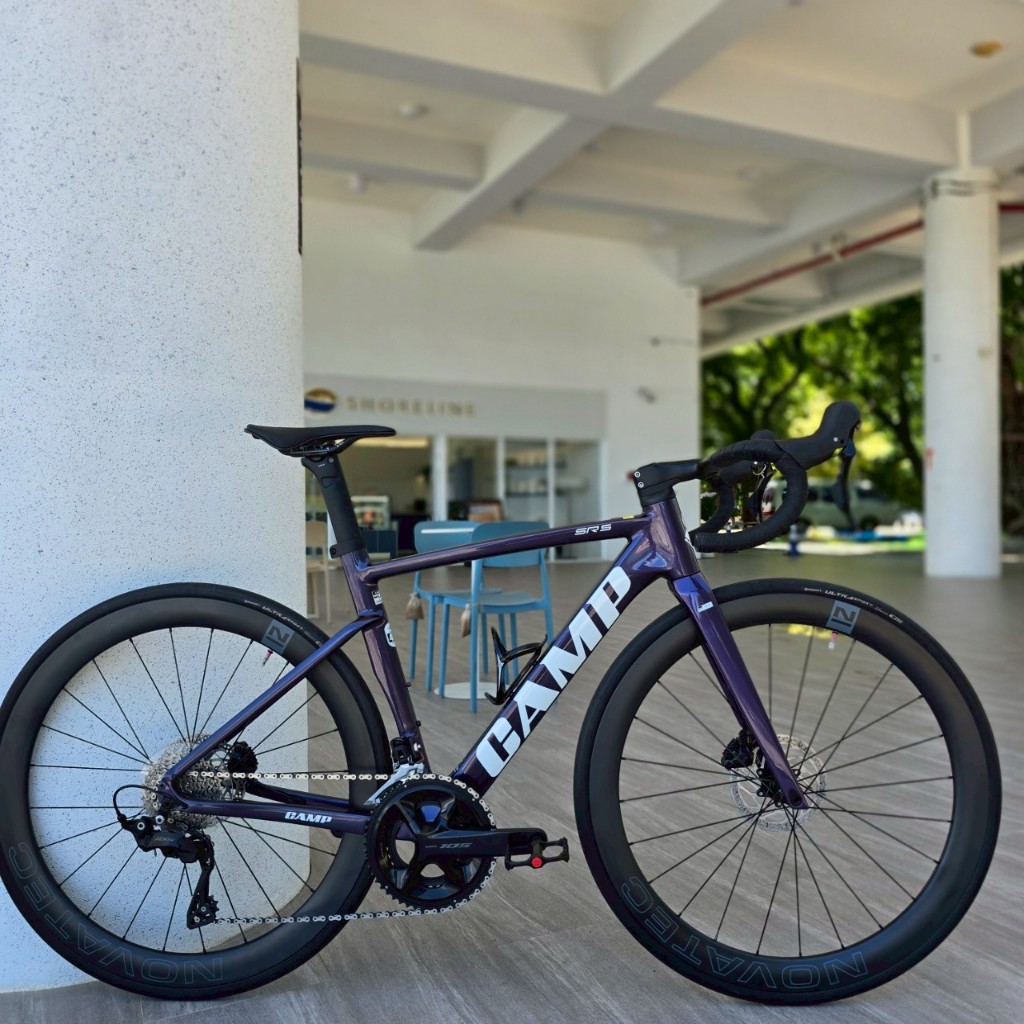 【冠鑫自行車】CAMP 坎普 SR5 PRO+ R7120 24速 油壓碟煞 鋁合金車架 碳纖維輪組 一體把公路車 高雄
