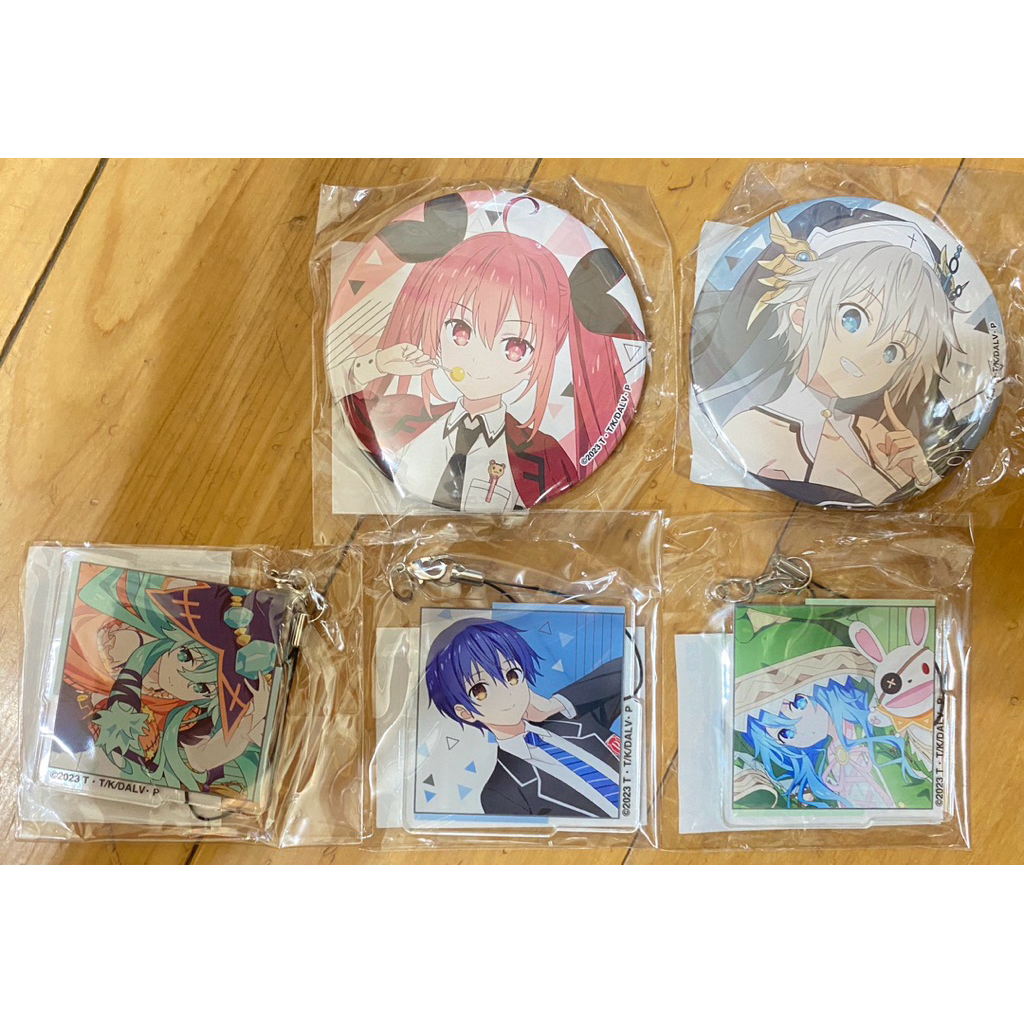 （滿300元才會出貨）不挑盒況 約會大作戰 胸章 壓克力吊飾 五河士道 五河琴里 四糸乃 鏡野七罪 本条二亞 狂三 十香