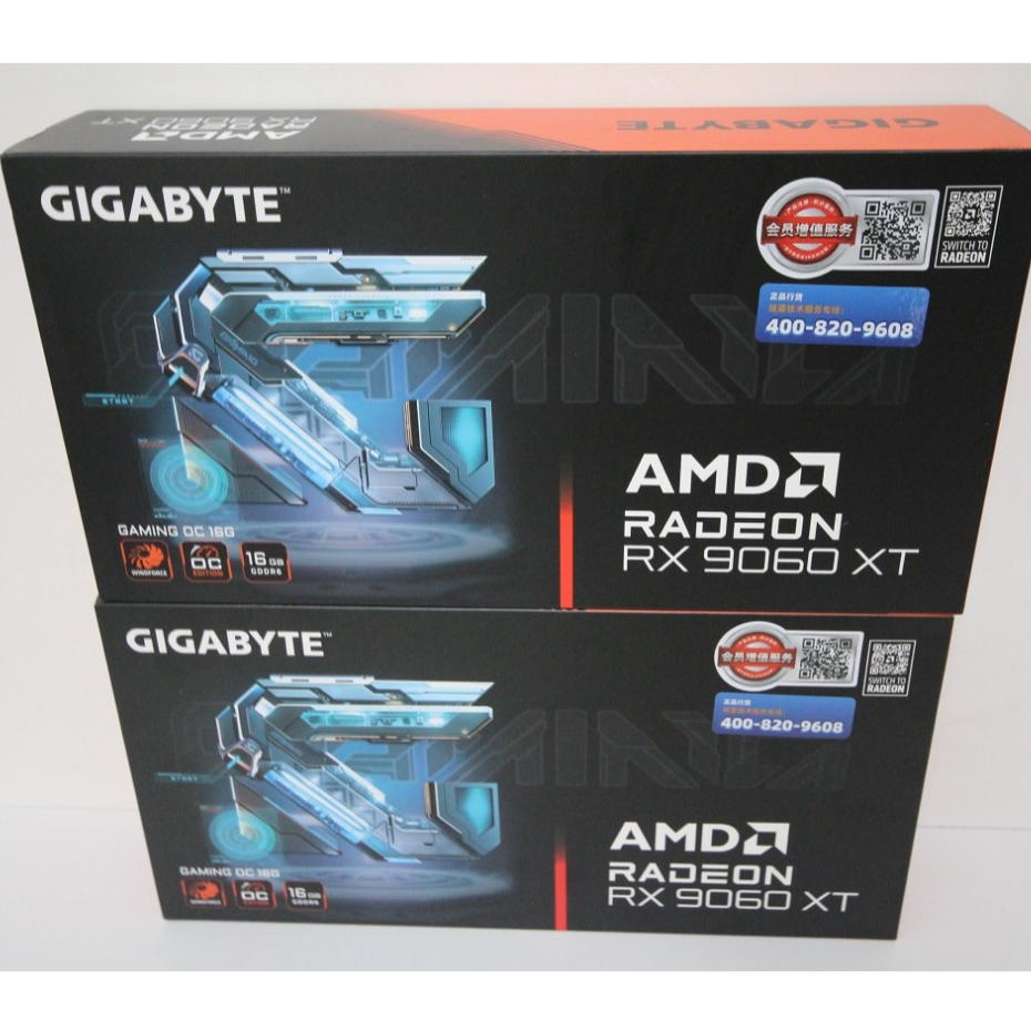 全新現貨 水貨 貿易商 平行輸入 [ 保三年 ]技嘉 RX9060XT GAMING OC 16G 顯示卡 9060XT