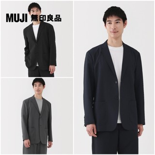 【MUJI 無印良品】男透氣彈性外套
