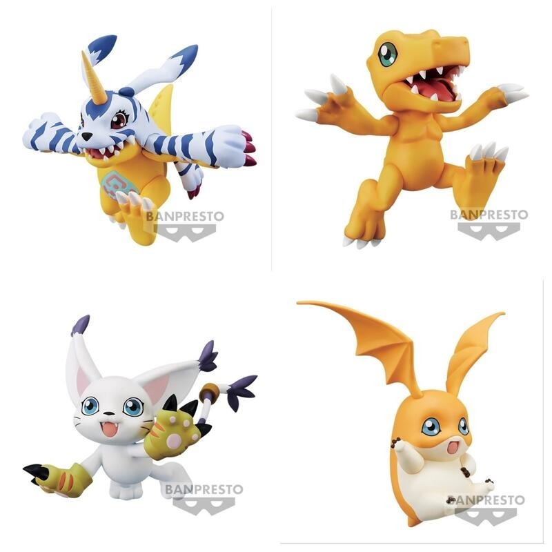 全新現貨 BANPRESTO 景品 數碼寶貝大冒險DXF 亞古獸 加布獸 迪路獸 巴達獸 4款一組