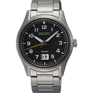 SEIKO精工 CS 大視窗日期腕錶 6N76-00K0D/SUR569P1