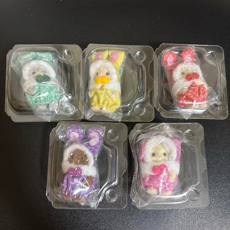 全新 森林家族 日本40週年展限定盲包 彩色兔裝組售 垂耳兔寶寶 瑪格麗特兔 棕兔 灰棉兔 可可兔