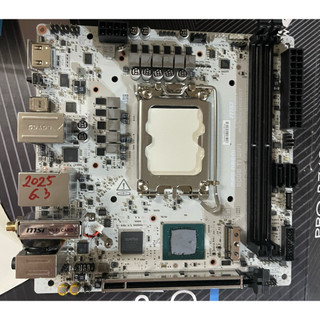 微星 1851 ITX 迷你主機板 MSI MPG B860I EDGE WiFi