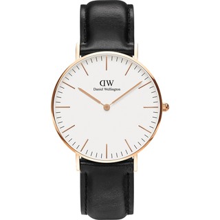 Daniel Wellington DW Classic Sheffield 極簡美學手錶-玫瑰金 DW00100007