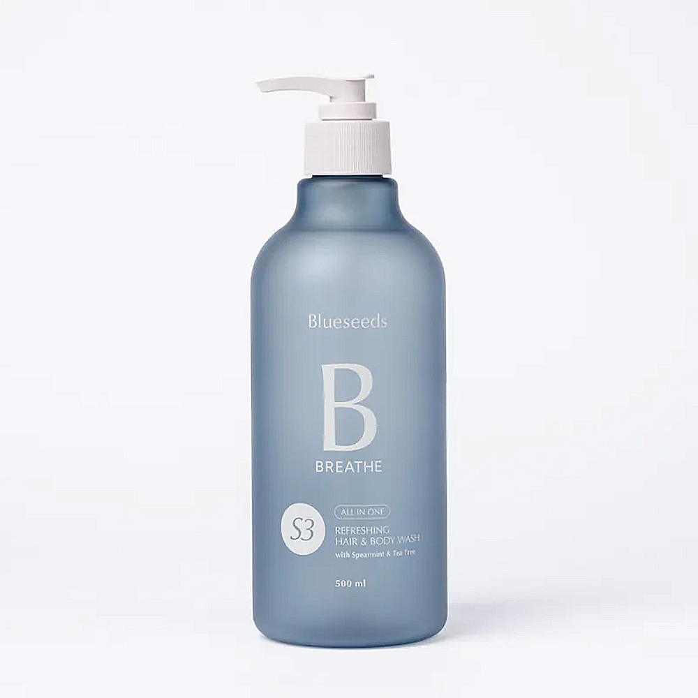 【Blueseeds】S3 薄荷茶樹全身舒爽潔淨露｜洗髮 沐浴 I 旅行 露營 一瓶搞定 I 芙彤園