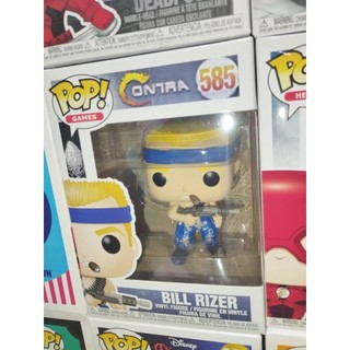 咪恩本舖 FUNKO POP 正版 585 魂鬥羅 BILL 懷舊電玩 GAMES 系列