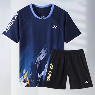 【台灣出貨】XS~6XL 加大碼 羽球服 速乾服 排汗衫 大尺碼 網球服 運動套裝 比賽服 體恤 運動上衣 男女同款