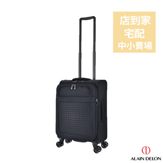 【宅配店到家賣場】ALAIN DELON 亞蘭德倫 超輕量 布面行李箱 前開式 可廉航 可擴充 19吋 24吋 免運