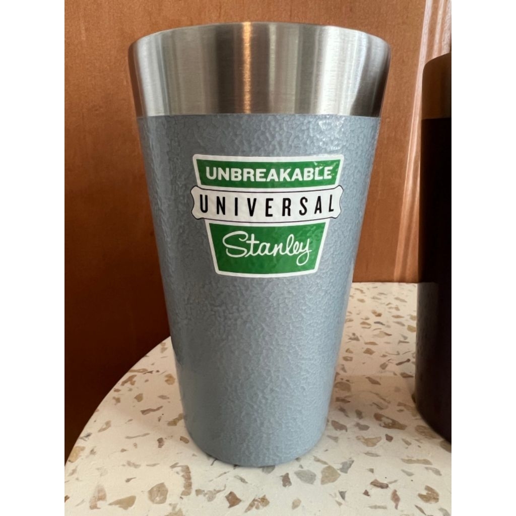 全新現貨 STANLEY MILESTONES 110週年復刻 1960限定版 錘紋銀 品脫杯 0.47L 保溫杯 保冷