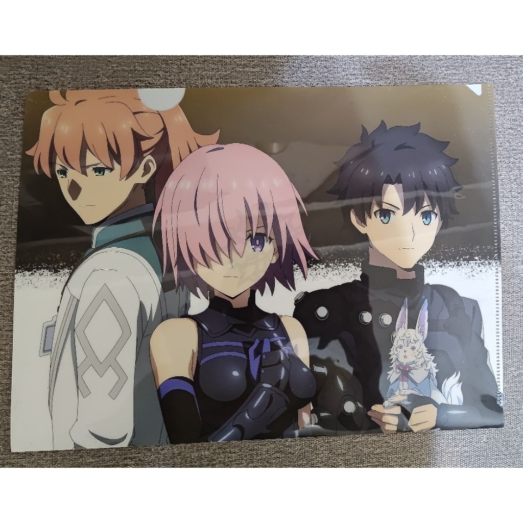 Fate FGO 資料夾 贈品 藤丸立香 瑪修  Fate/Grand Order
