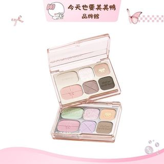 EVERBAB 蝴蝶結系列 六色眼影盤 啞光珠光眼影盤 Palet Eyeshadow【美美鴨旗艦店】