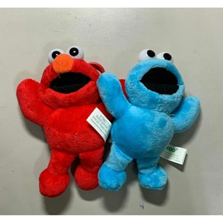 芝麻街 Sesame Street 鑰匙圈 吊飾Elmo Cookie Monster