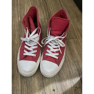 二手 converse 紅色帆布鞋24cm 2代 150145C Chuck Taylor All Star II
