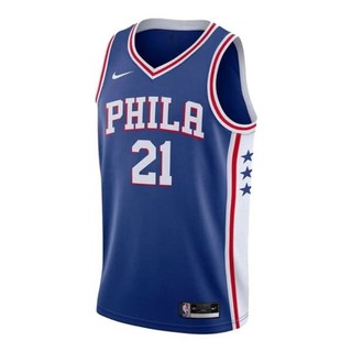 [35折代購] NIKE NBA 球衣 背心 Joel Embiid Jersey 費城76人 CW3678-495
