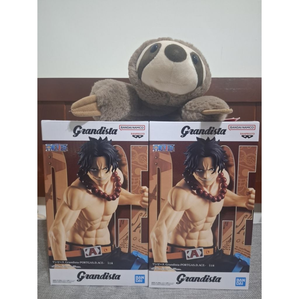 日版 金證 景品 海賊王 航海王 GRANDISTA 波特卡斯•D•艾斯 艾斯 景品 公仔