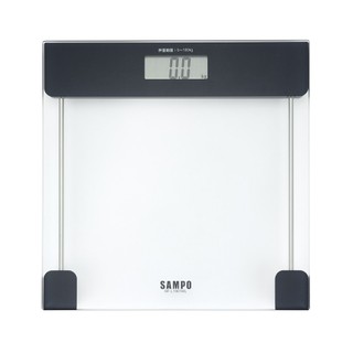 【聲寶 SAMPO】強化玻璃電子體重計 體重器 BF-L1901ML