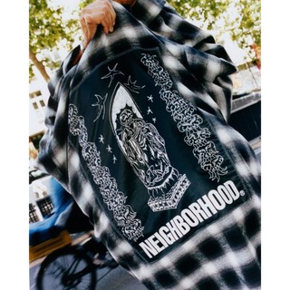 AirRoom 正品 2025SS NEIGHBORHOOD NH FUCKING AWESOME 格紋 襯衫 長袖