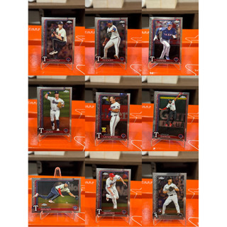 2025 Topps Chrome Baseball普卡-遊騎兵/白襪/藍鳥/老虎/費城人