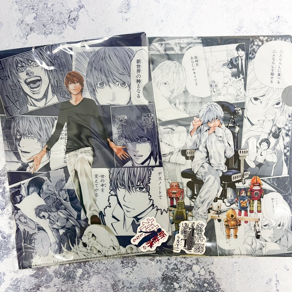 ｜現貨｜死亡筆記本 DEATH NOTE DMM一番賞/資料夾/貼紙/夜神月/尼亞/L/路克/彌海砂/梅洛/原畫周邊