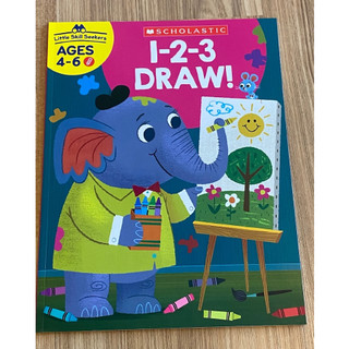 Kidsread 點讀書籍 Scholastic 英文點讀練習本 1-2-3 Draw!