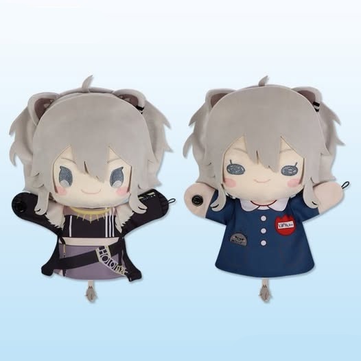 🌀日版客🌀 Hololive 獅白牡丹 FuRyu 絨毛娃娃 手偶娃娃 常服 幼稚園學生服 景品