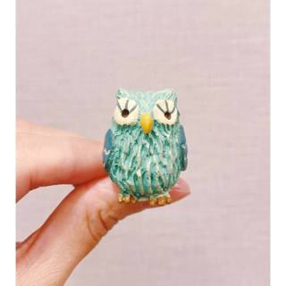 【Wenwens】ZAKKA 貓頭鷹 公仔 文創 INS 擺飾