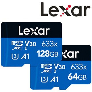 Lexar 雷克沙 64GB 128GB microSDXC U3 V30 633x 記憶卡 32G TAPO 小米