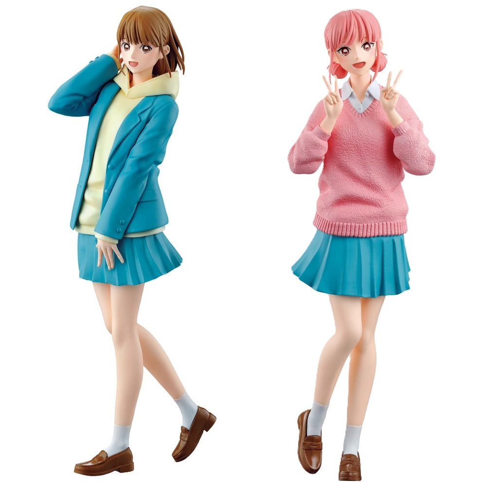 🌀日版客🌀 日版 青春之箱 BANPRESTO 蝶野雛 鹿野千夏 制服 景品 公仔