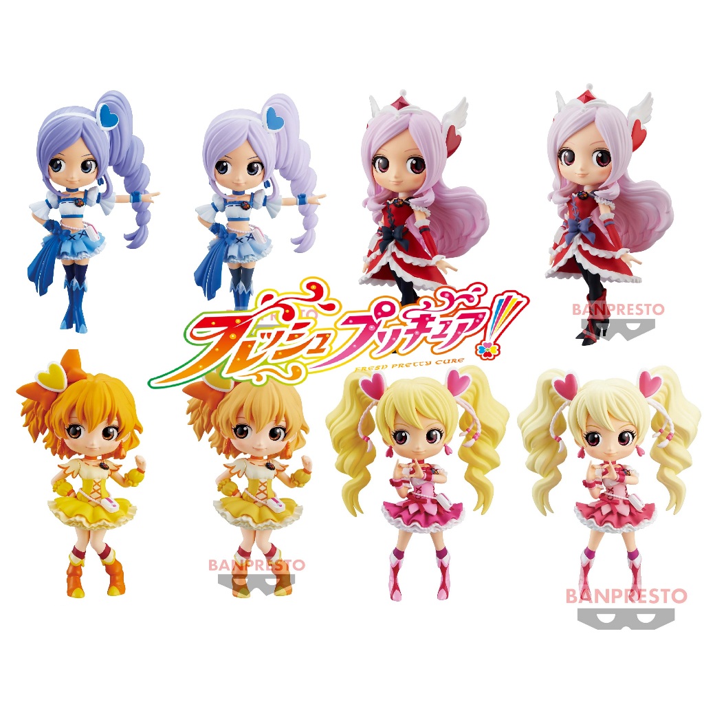 🌀日版客🌀 日版 金證 光之美少女 Qposket 桃天使 莓天使 百香果天使 鳳梨天使 桃園愛 蒼乃美希 景品 公仔