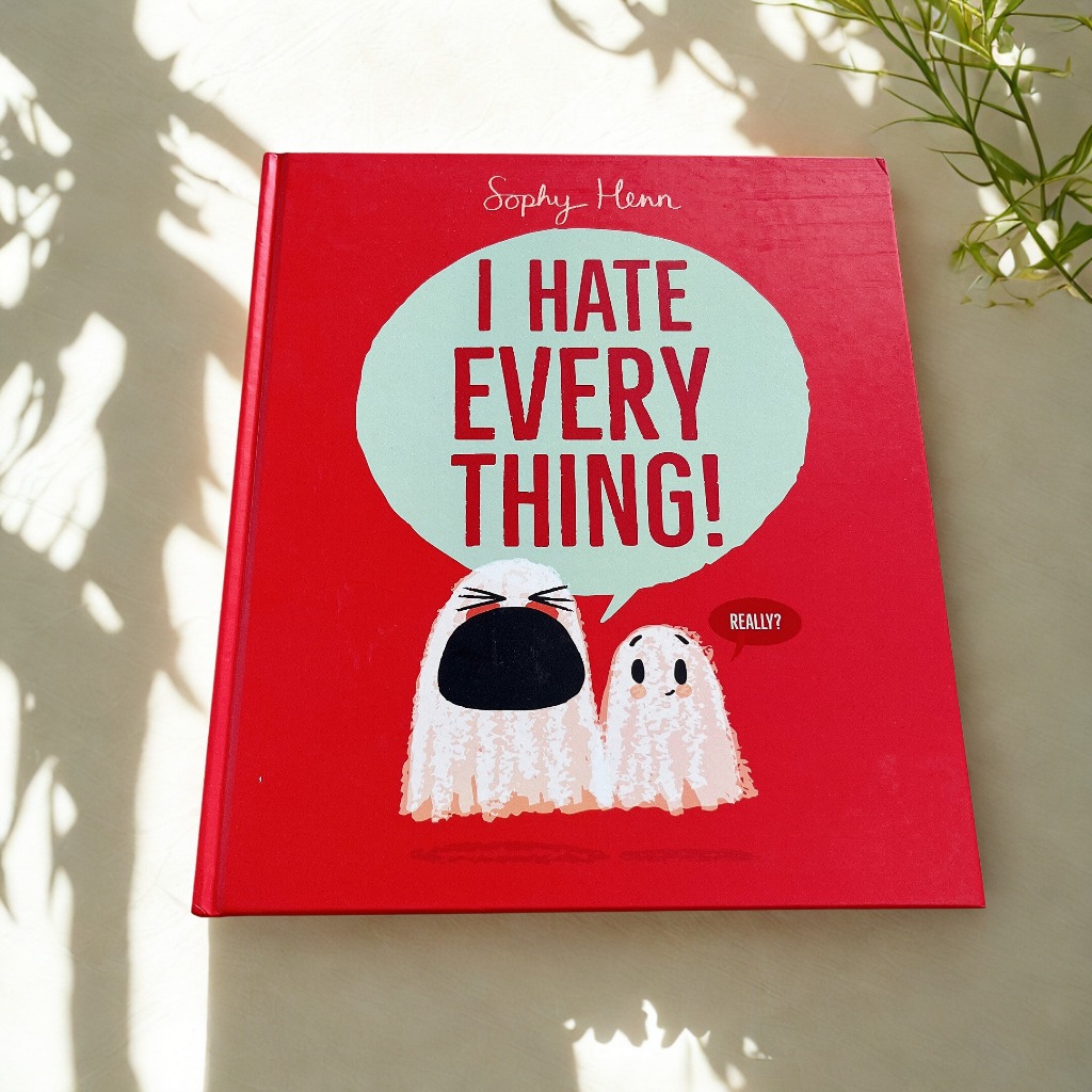 📖【I hate everything 討厭死了】💢😾小朋友什麼都生氣、什麼都討厭嗎～那這一本書可能可以用來疏導他的情緒