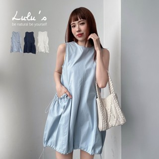 LULUS/氣質澎澎束口無袖洋裝３色【A02250069】250618