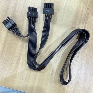 海韻 Seasonic PCIE 8PIN 黑色1對2/櫻花壓花線1對1 模組線 (建議海韻使用 海韻電源線序皆可用)