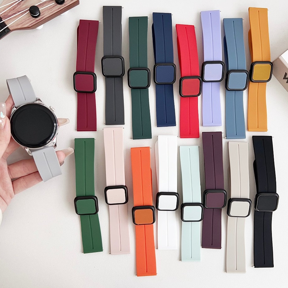 高級感 磁吸方扣 Apple watch 錶帶 手錶帶 適用iwatch 10代 ultra 9/8765 se/S10