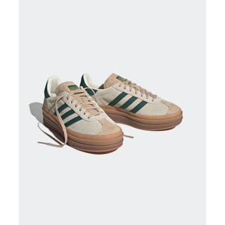 ☆Baro☆ADIDAS GAZELLE BOLD 榛果復古綠 奶茶 厚底 休閒鞋 ID7056