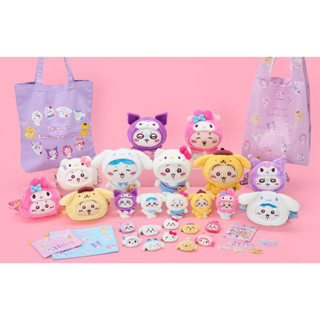 🌸台灣現貨🌸吉伊卡哇三麗鷗聯名 Chiikawa 吉伊卡哇 三麗鷗聯名 吊飾娃娃 烏薩奇 小八 小桃