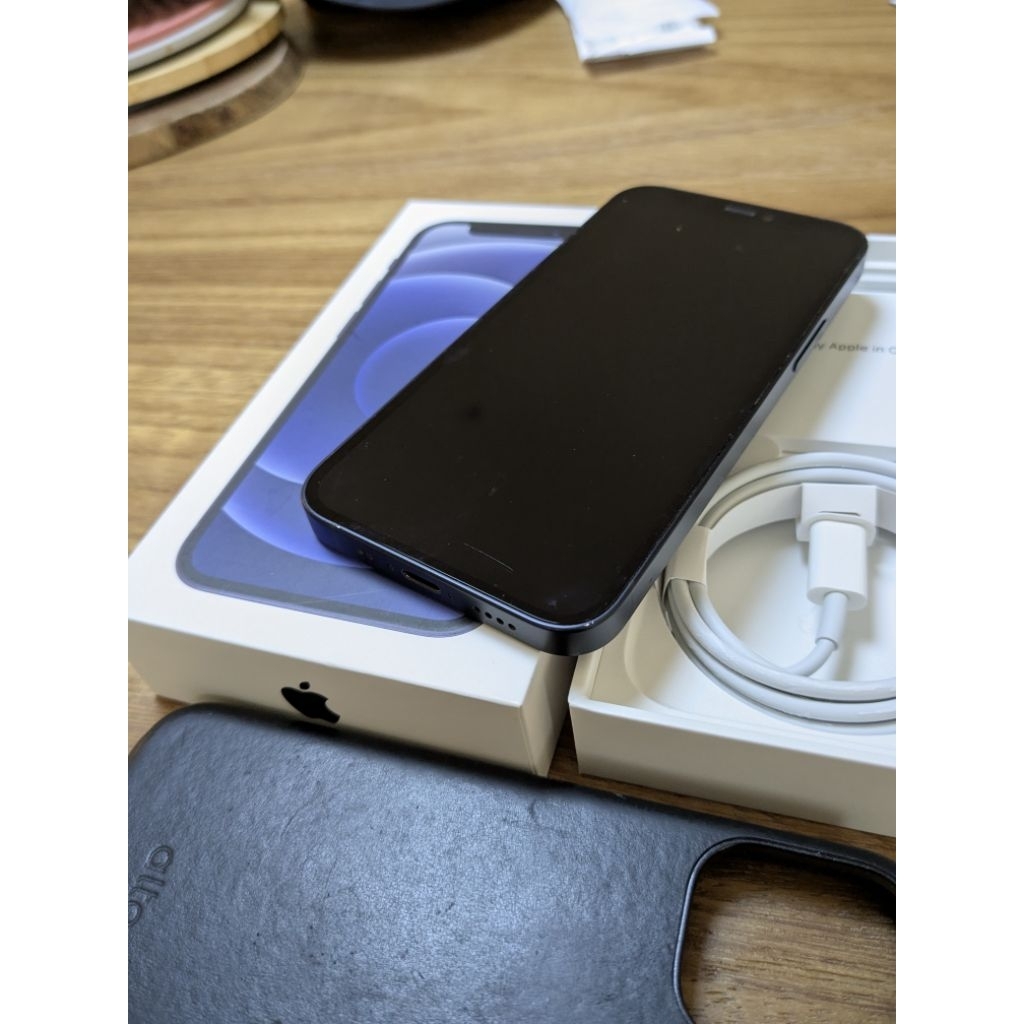 iPhone 12 mini藍256g