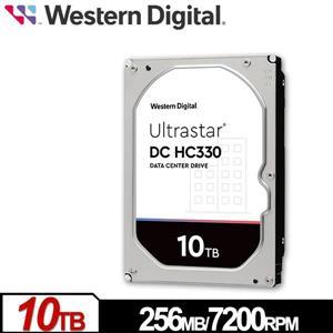 (聊聊享優惠) WD Ultrastar DC HC330 10TB 3.5吋企業級硬碟(台灣本島免運費)