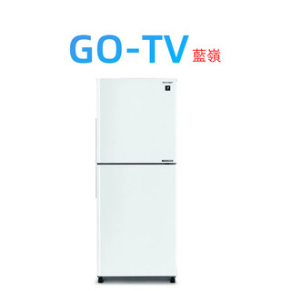 [GO-TV] SHARP夏普 300公升大冷凍除菌雙門變頻冰箱(SJ-PX30-WH) 限區配送