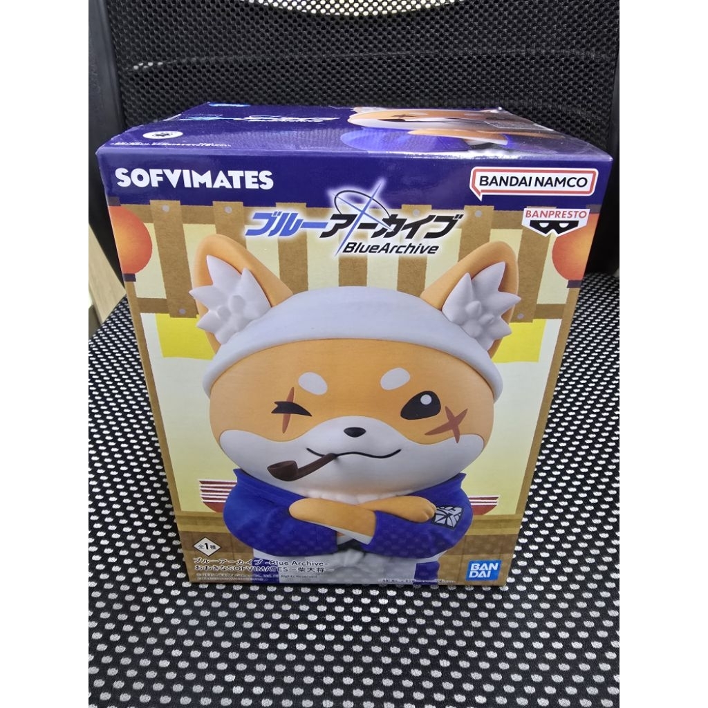 日版 BANDAI SOFAVIMATES 柴大將 公仔