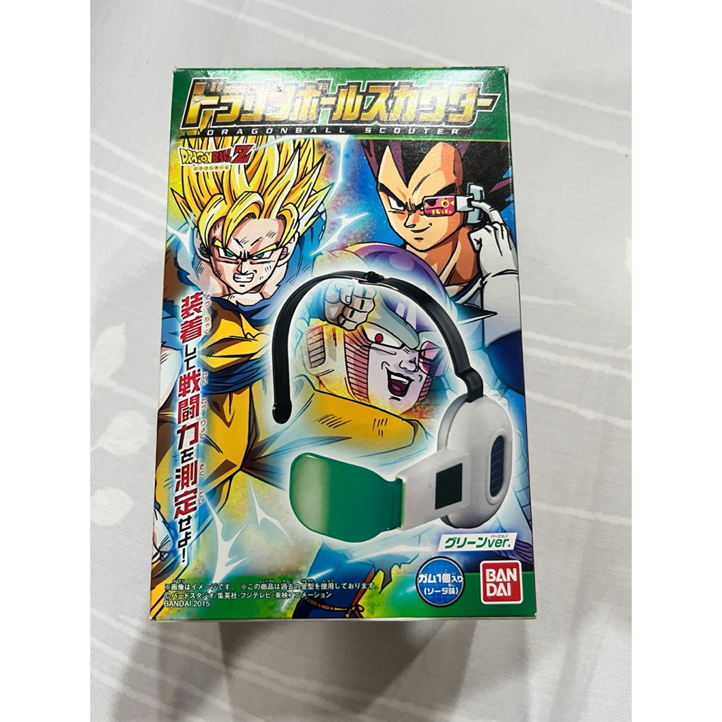 日本正版-萬代七龍珠-戰鬥力探測器-綠
