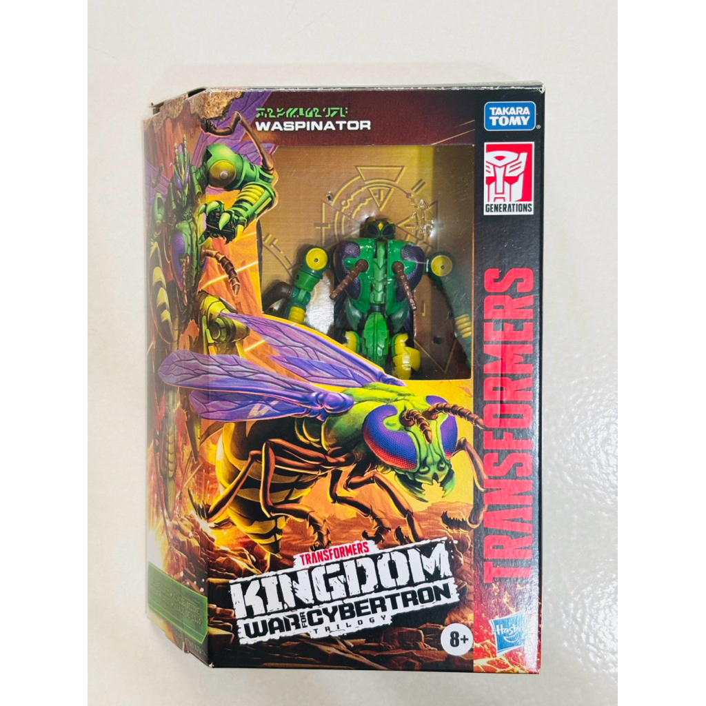 變形金剛 王國 黃蜂 胡蜂 Waspinator 昆蟲金剛 二手 非 金剛王 恐龍王