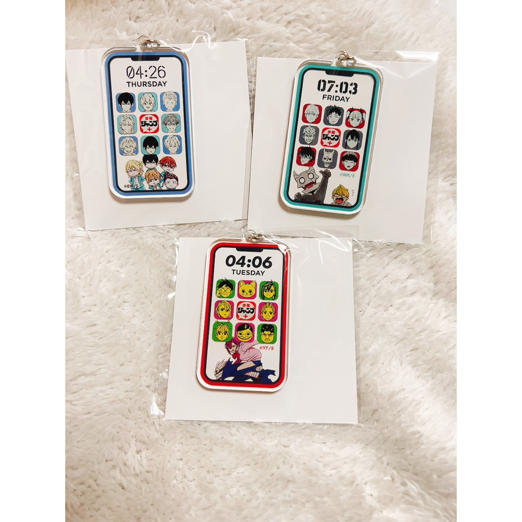 現貨 jump+展 展覽 吊飾 壓克力吊飾 忘卻捕手 怪獸八號 怪獸8號 膽大黨 要圭 鳴海 保科 高速婆婆