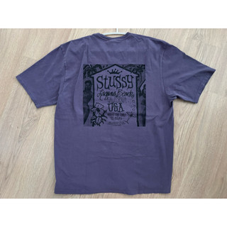 Stussy Beach House Tee Pigment Dyed 紫色XL